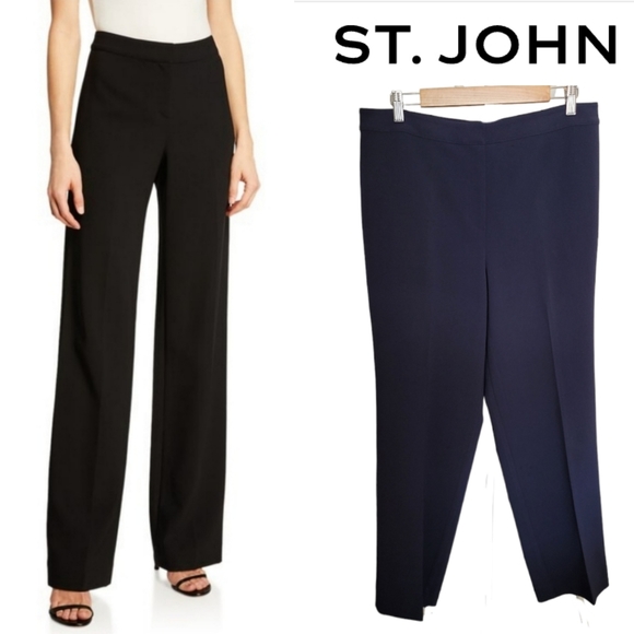 St. John Pants - 🆕️ St. John Jennifer Fit Caviar Pants
